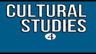 Cultural Studies [Semester 4 ]:  المـاركـسـيـة في الدراسات الثقافية  Marxist Theory