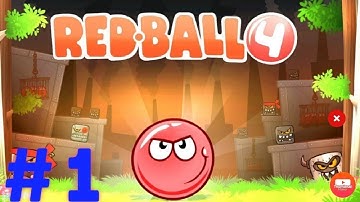 Red Ball 4 Gameplay Walkthrough Level 1-5