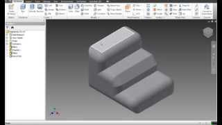 Fillet and Chamfer: Rounded and angled edges - Autodesk Inventor Tutorial #5