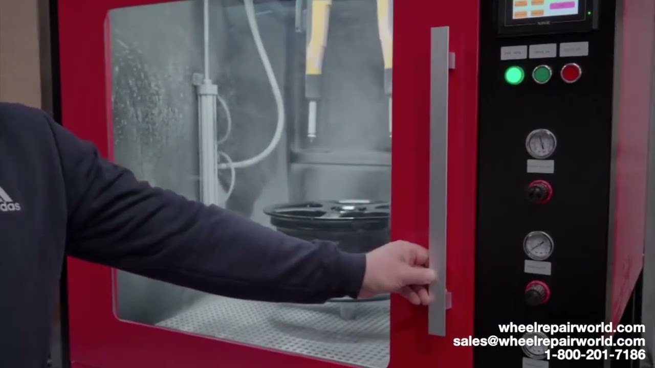 GK225 Automated powder coating machine