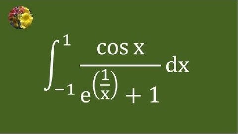 3rd method to evaluate the definite integral using algebraic manipulation (Mis 743AA)