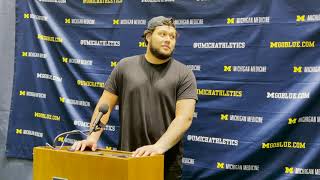 Michigan Ol Chuck Filiaga Says Hes Playing More Nasty This Year