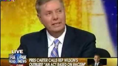 Lindsey Graham: Joe Wilson is Not A Racist
