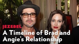 A Timeline of Brad and Angie's Relationship