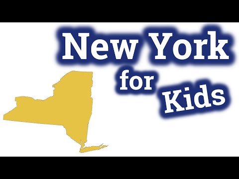 ⁣New York for Kids: A US States Learning Video
