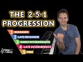 2 5 1 Chord Progression 5 Levels From Beginner To Pro 