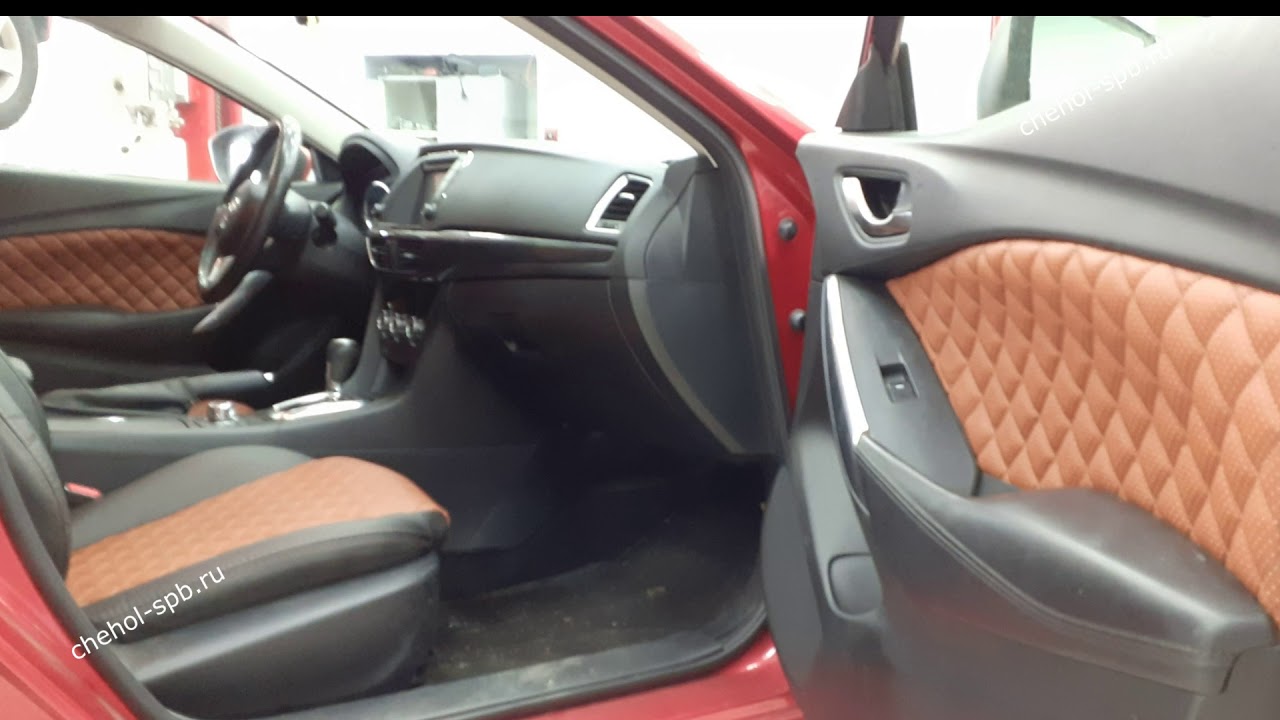 Перетяжка дверных карт, ручек КПП, подлокотников - YouTube