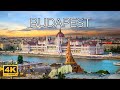 Budapest hungary   4k drone footage