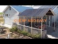 Cheap tubular carport frame into 10 x 12 Patio Gazebo (New Info Below Video)