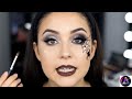 The Glam Spiderweb Halloween Look #makeup #blackpink