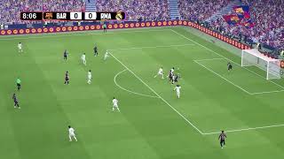 ⚽ برشلونة وريال مدريد -  gameplay simulation efootball