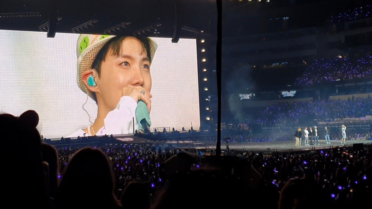 BTS PTD in LA at Sofi: Army Bomb Wave + Ending Ment Day 2 (Nov. 29, 2021) 방탄 퍼투댄 아미밤 웨이브 엔딩 멘트