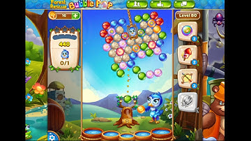 Forest Rescue bubble pop level 80