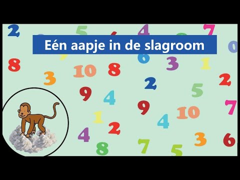 Een aapje in de slagroom