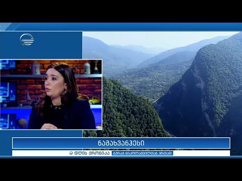 ნამახვანჰესი - ნინო თანდილაშვილი \'დღის ქრონიკა\'