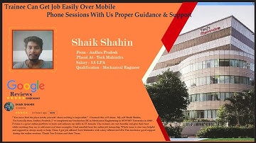 Congrats, Shahin | Mechanical Engineer | Salary 2.6 LPA | Joined as System Engineer in Tech Mahindra