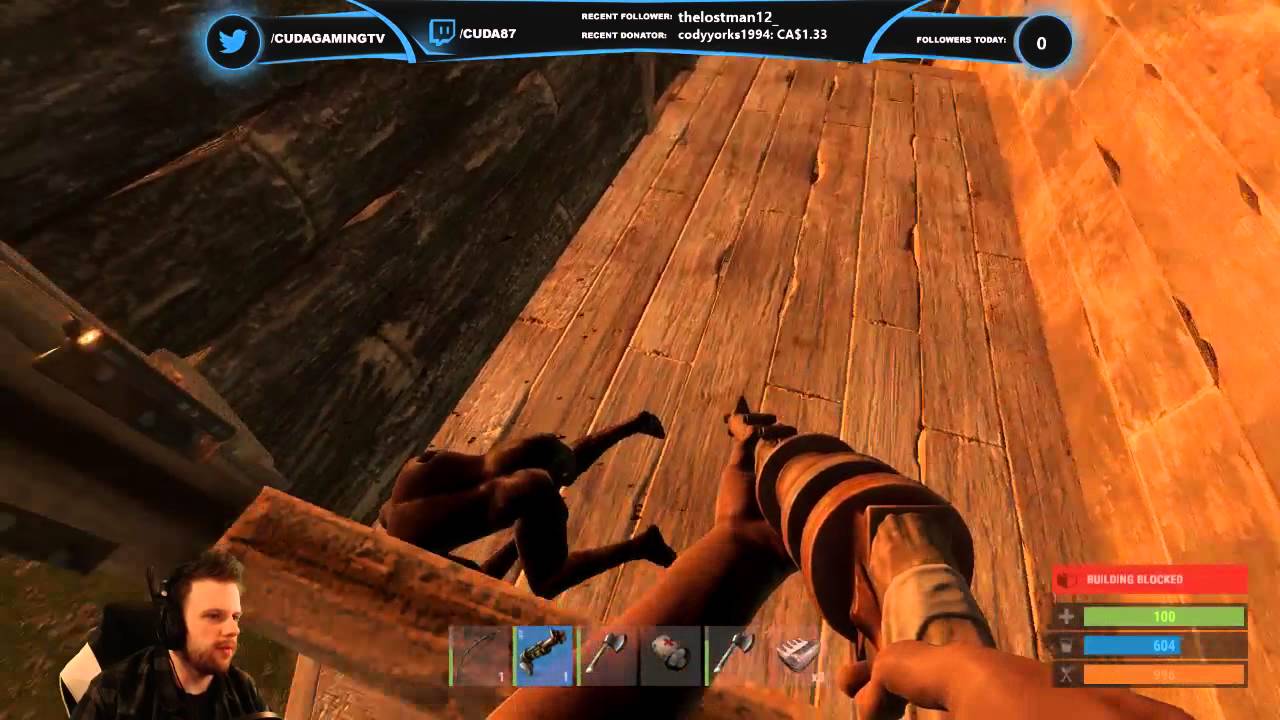 Rust Triple Rust: Triple Waterpipe Headshot! - YouTube