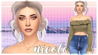 The Sims 4 CAS: Nicole | FULL CC LIST & SIM DOWNLOAD The Sims 4 CAS: Nicole | FULL CC LIST & SIM DOWNLOAD