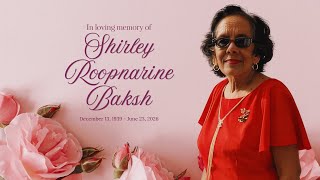 In loving memory of Shirley Roopnarine-Baksh