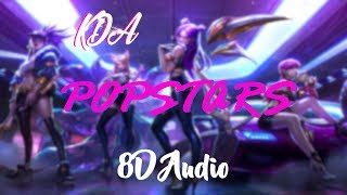 K/DA - POP/STARS ft. Madison Beer, (G)I-DLE, Jaira Burns 8D Audio