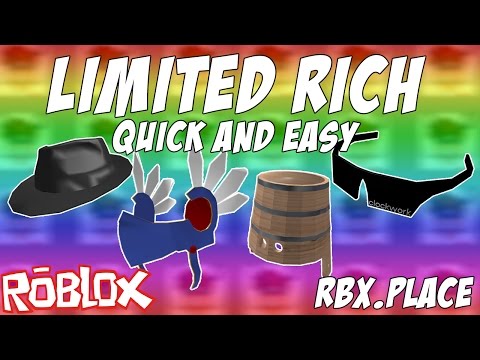 Roblox Get Limited Item Rich Quick And Safe Youtube - ezy ad roblox