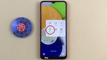 How to use the Support Menu, virtual Home button to turn off the screen 1 touch on Samsung A03