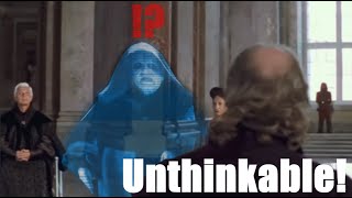 The Senate interrupts Queen Amidala's zoom call