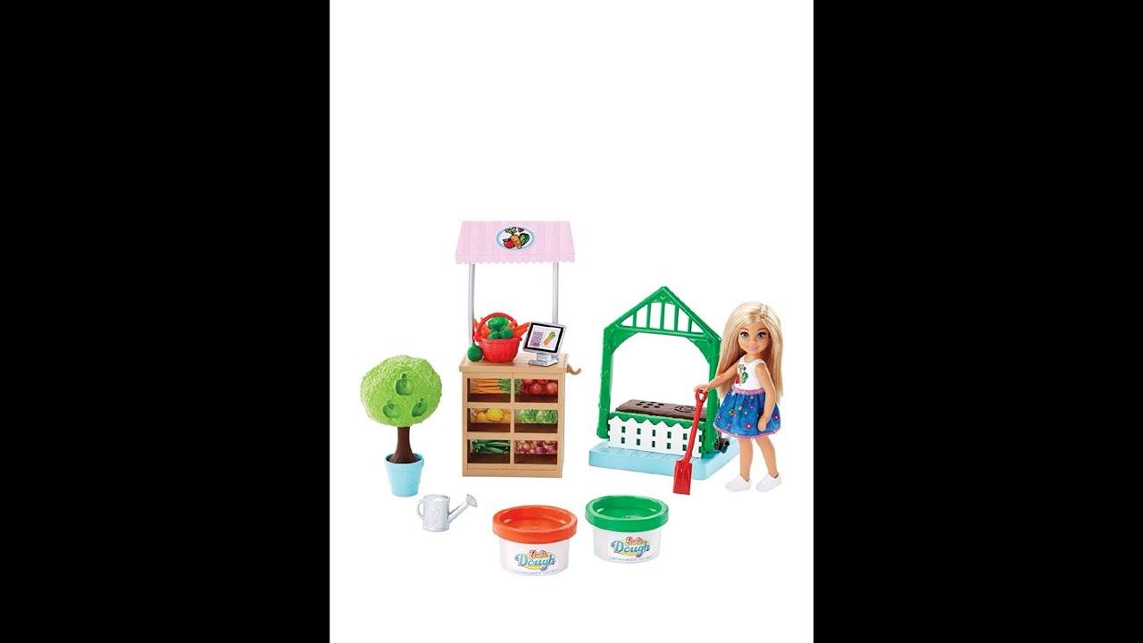 BARBIE GARDEN PLAYSET WITH CHELSEA DOLL YouTube