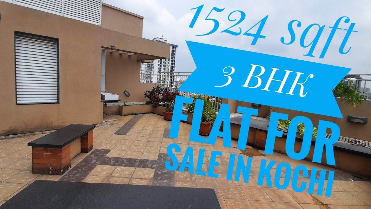1524 sqft ൻ്റെ 3 bhk flat കൊച്ചിയിൽ 3 BHK New Flat for Sale in Kochi YouTube