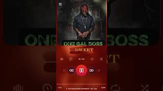 ONE GAL BOSS MUSIC:DWEET OFFICIAL AUDIO #dancehall #helpmemakethismakesense