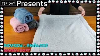 MANTA SOFT - COBERTOR para KIDS e PETS - MACIO e ACONCHEGANTE - REVIEW e ANALISE 4K 😉 screenshot 5