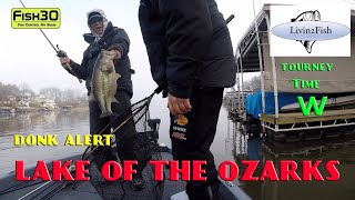 Giant Bass are Chewing the Spinnerbait in the Livin2Fish Tournament on Lake of the Ozarks 3252023