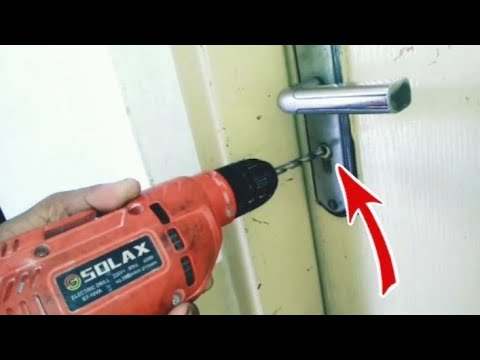 How To Open Door Lock Without key - YouTube