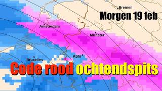 Lawines in de Alpen en code rood morgenochtend!