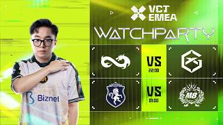 🔴EF vs. GX; TL vs. M8 - VCT 2026: EMEA STAGE 1 | RRQ.Tumi xem VCT EMEA! #vctwatchparty