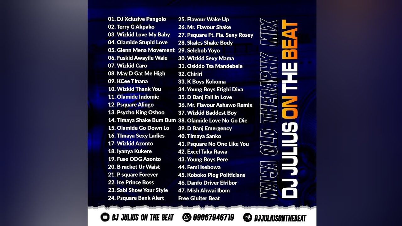 鬼レアMix DJ MR SHU-G Scandalous DJ Julius Naija Old Therapy Mix {09067946719} Old Skul Mix