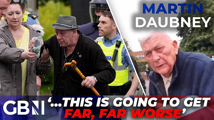 Pensioners 'RAMMED with RIOT SHIELDS' in Dublin immigration protests as police 'open up' on locals