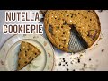 Nutella Cookie Pie | How to Make Cookie Pie | Cookie Pie Recipe | Gooey Cookie Pie Recipe|Eman Cooks