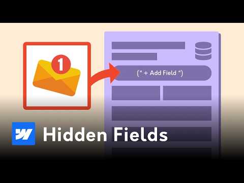 Webflow CMS Forms: Add Hidden Fields for Dynamic Email Notifications