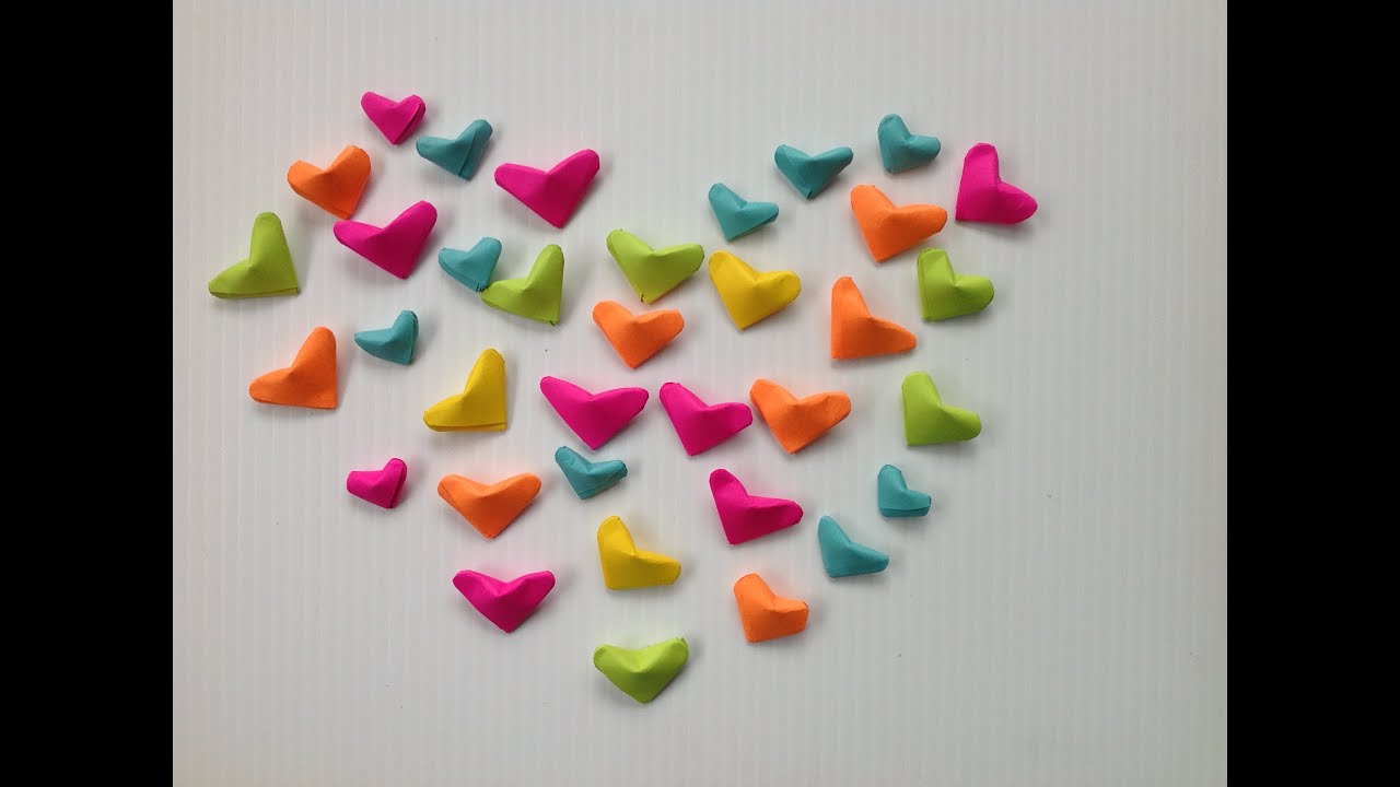 corazones inflados de papel inflated paper hearts youtube fotos de cora zones