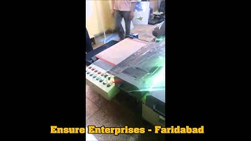 U.V. Coater Attachment with Offset Machine