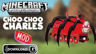 Minecraft Choo Choo Charles Mod Download Pocket Edition screenshot 3