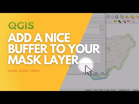 Add a nice visual buffer with geometry generator in QGIS