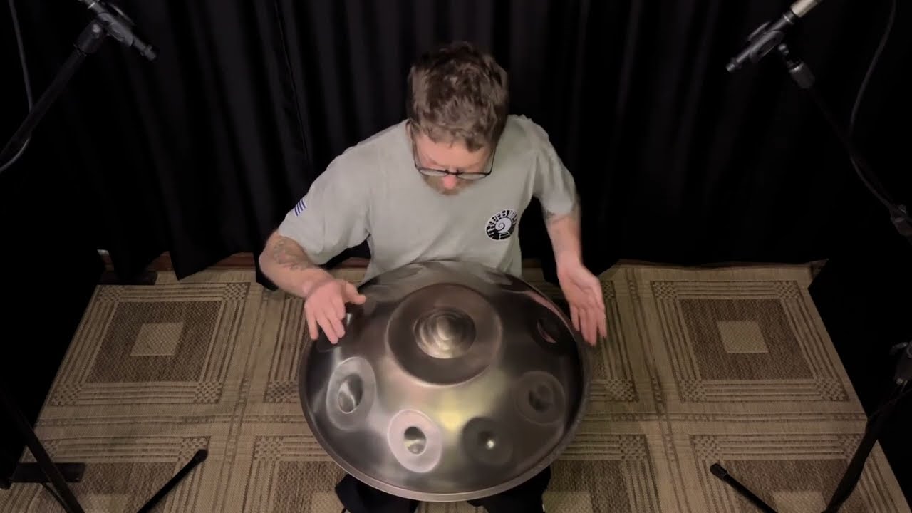 Ziran Handpan - F#2 Nordlys 15