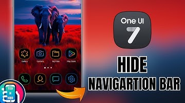 How To Hide The Gesture Navigation Bar On Samsung One UI 7 | Tech in Hand