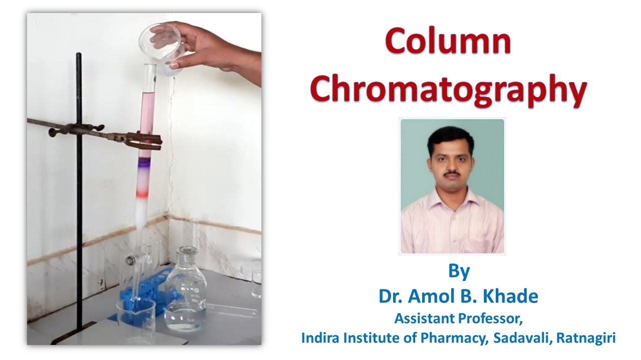 Separation of compounds by Column chromatography YouTube