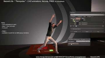 SL - Pennywise AO gestures - FREE animations for Second Life