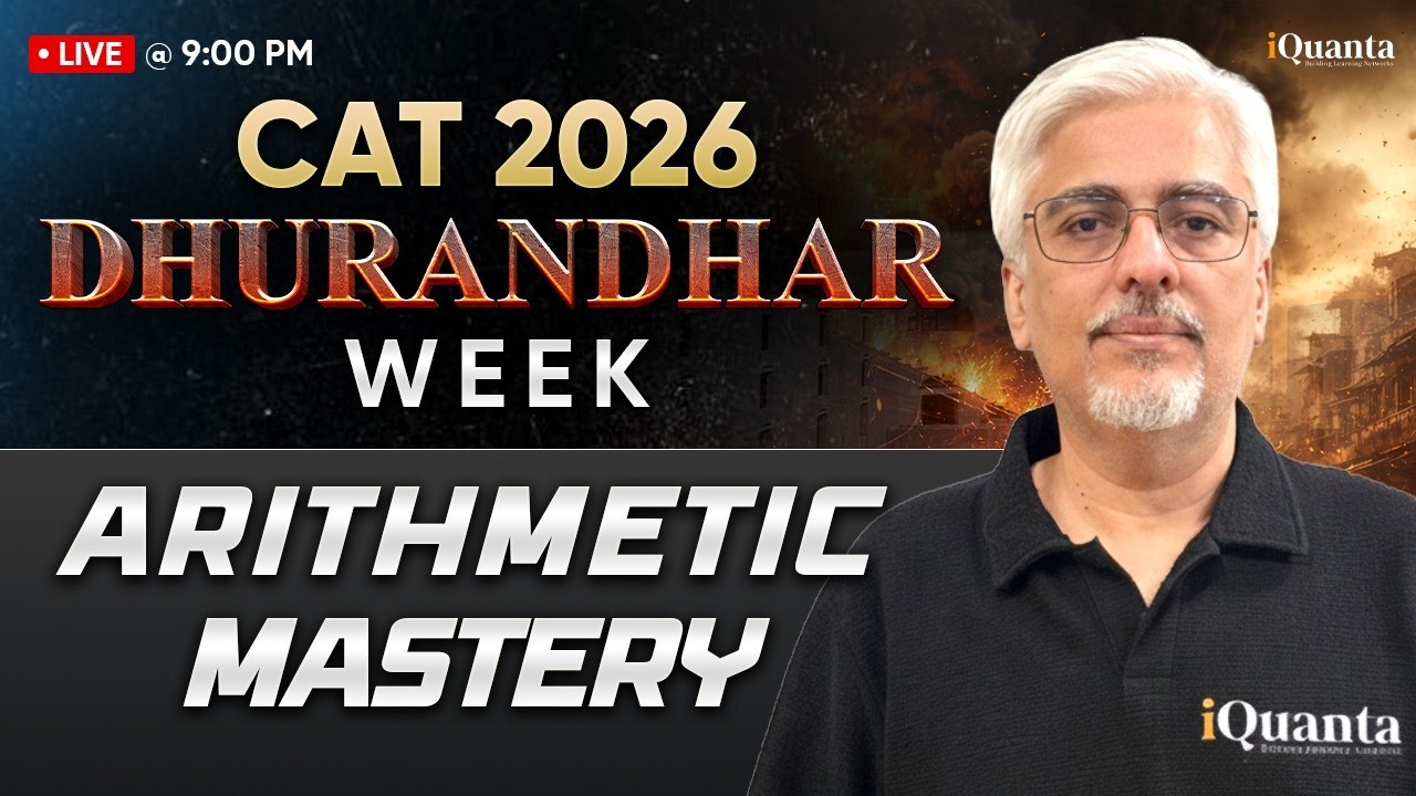 CAT Quant 2026 | Arithmetic Practice Session | Day 3 | CAT Dhurandhar ...
