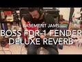Boss fdr1 fender deluxe reverb demo and review