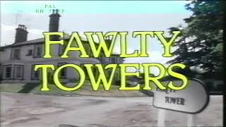 Opening & Closing To Fawlty Towers The Psychiatrist 1992 Vhs Uk Reprint